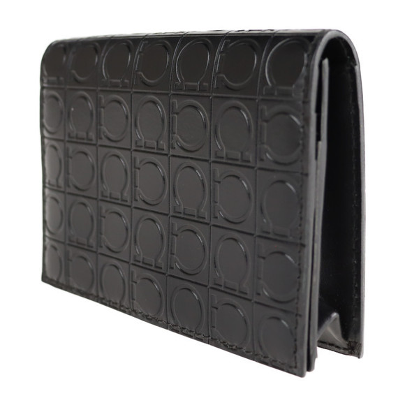 Salvatore Ferragamo Gancini Card Black - Picture 2 of 8